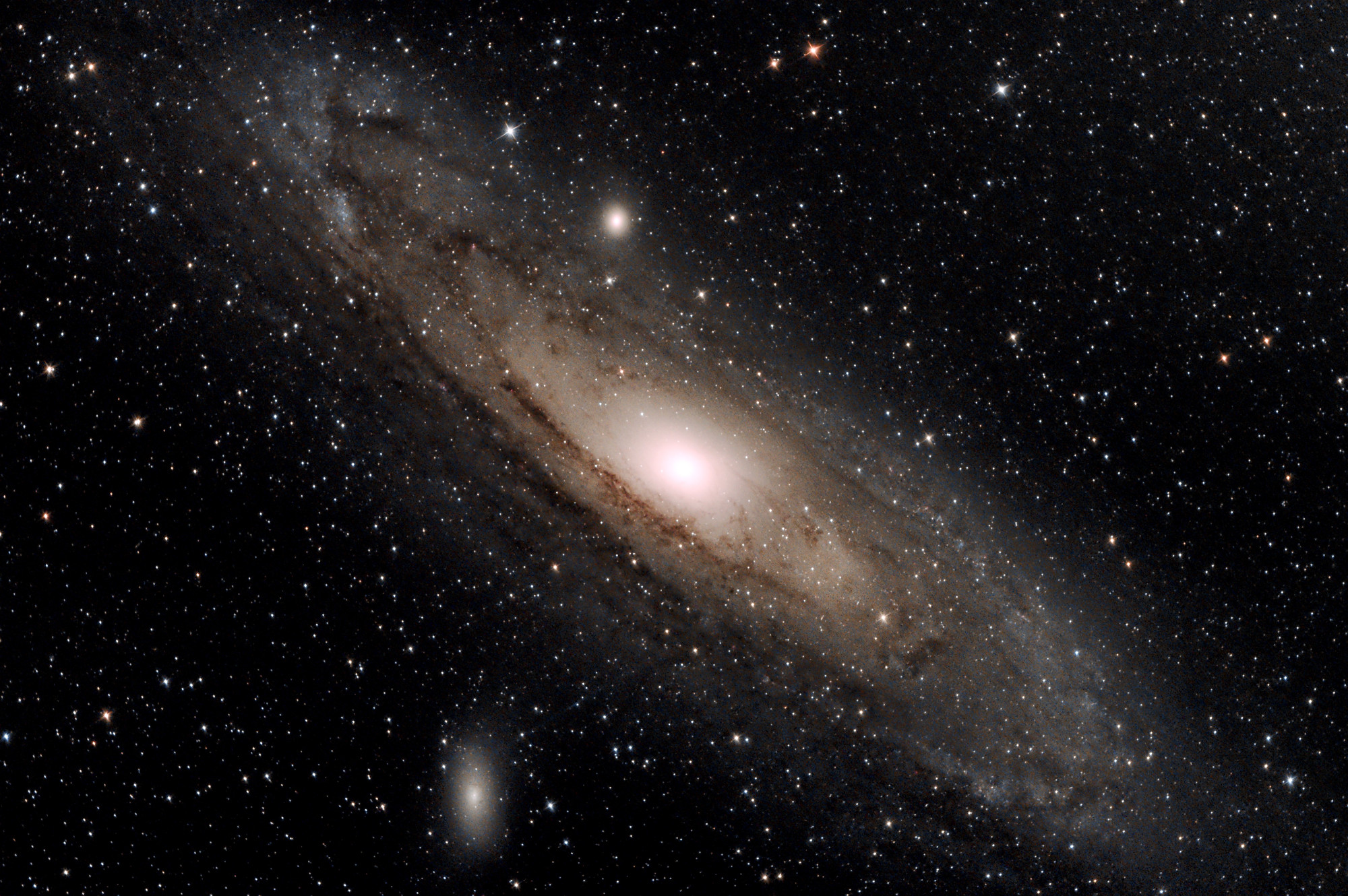 Astrofoto M31 - Andromeda Galaxie