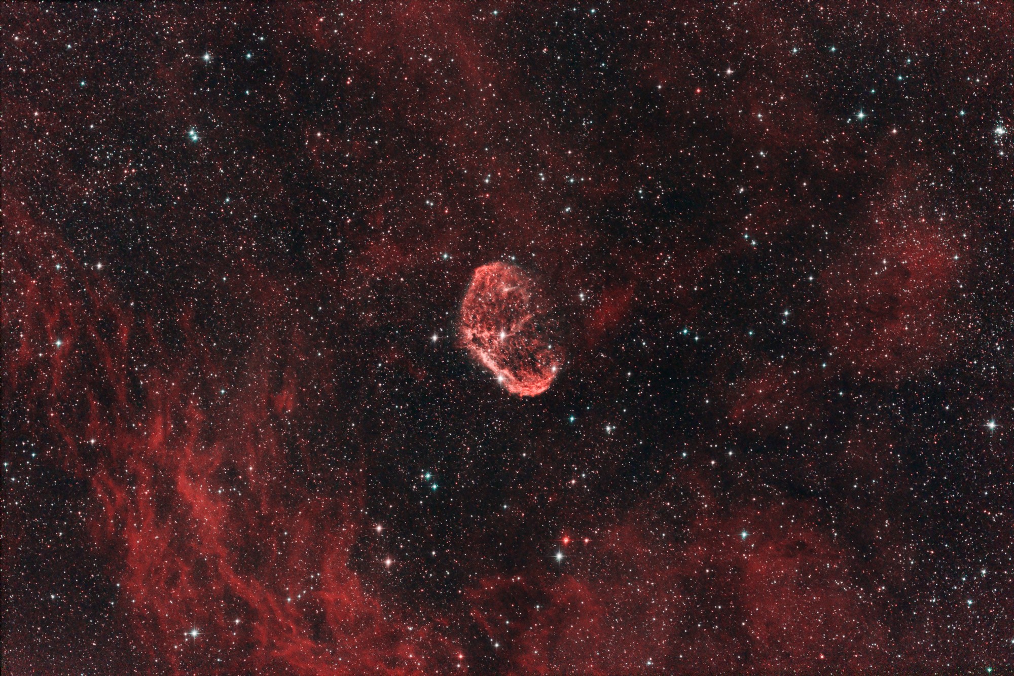 Astrofoto NGC6888 - Crescend Nebula