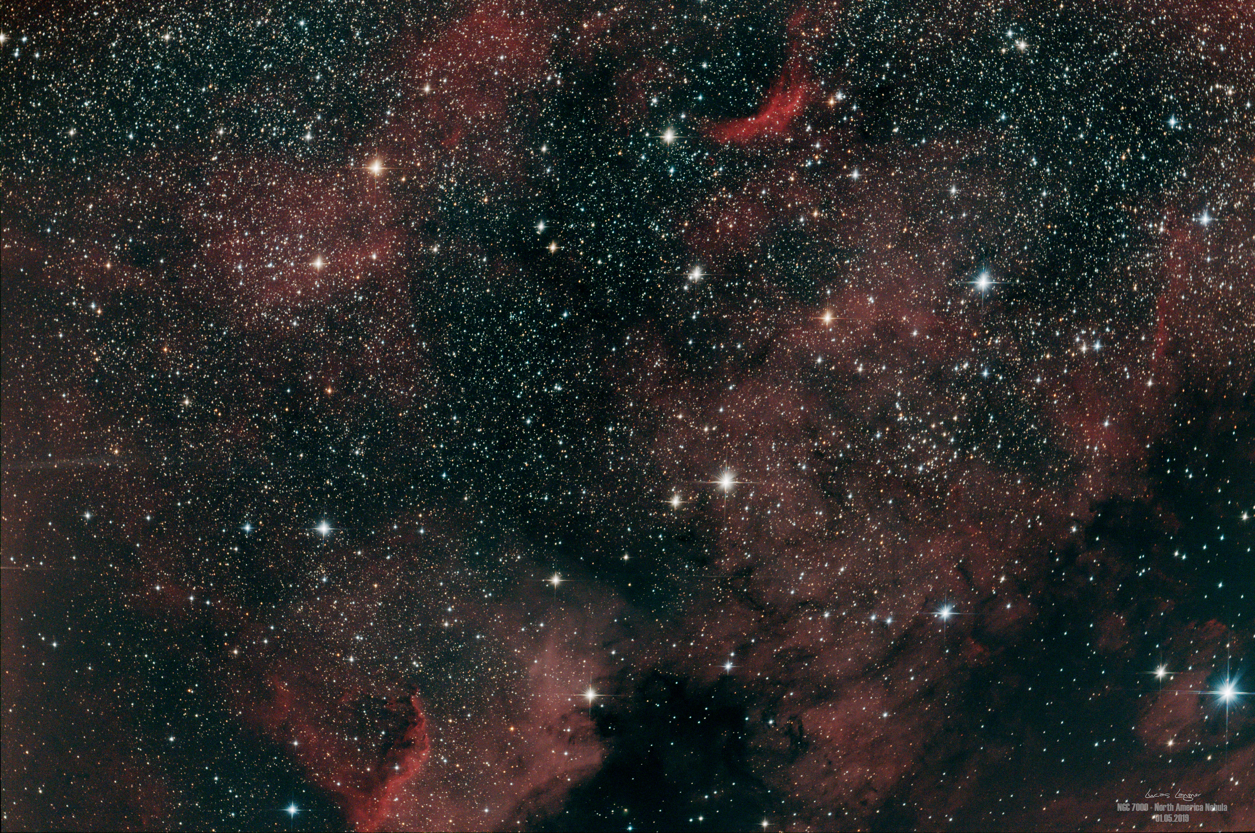 Astrofoto NGC7000 