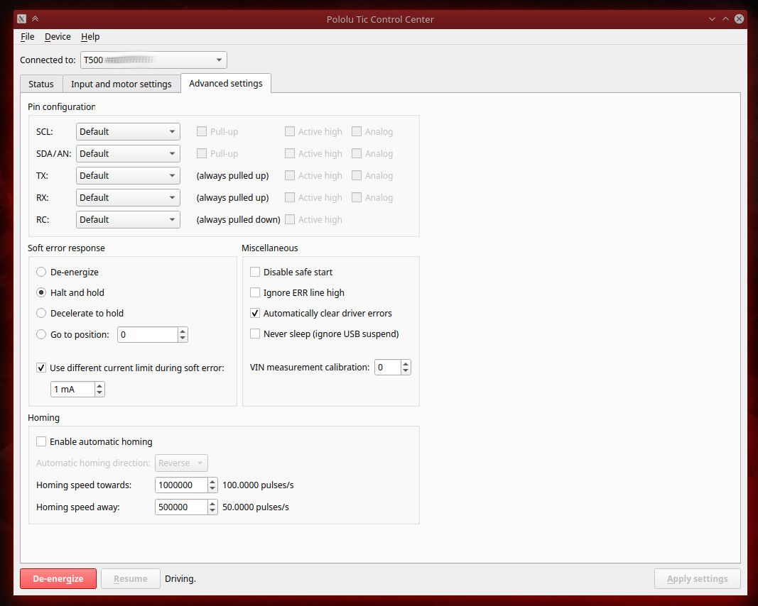 TicGUI Tab AdvancedSettings