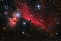 IC434 - Pferdekopf und Flammennebel im Orion